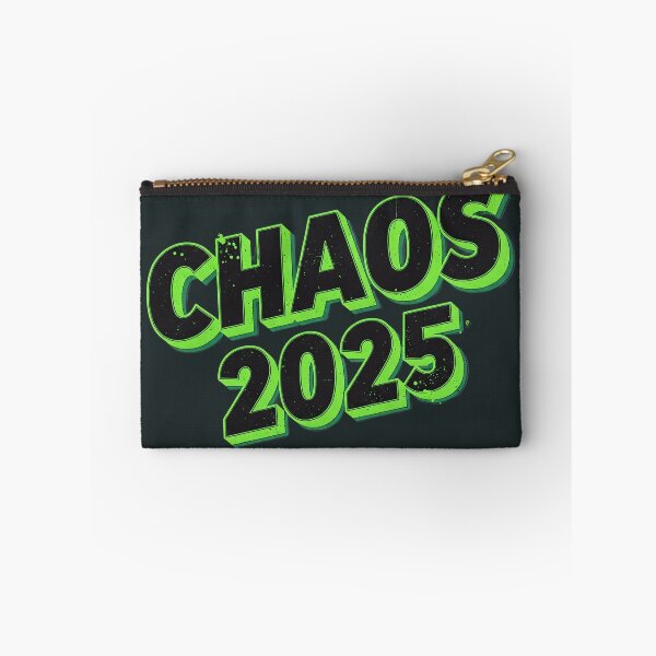Item preview, CHAOS 2025 Neon Green Art Print - Bold Streetwear Wall Decor designed and sold by ethnicdigital.