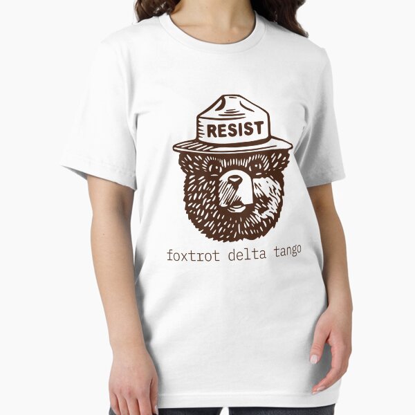 Item preview, FDT Resist Bear - Foxtrot Delta Tango Anti Trump designed and sold by TitoDesignerr.