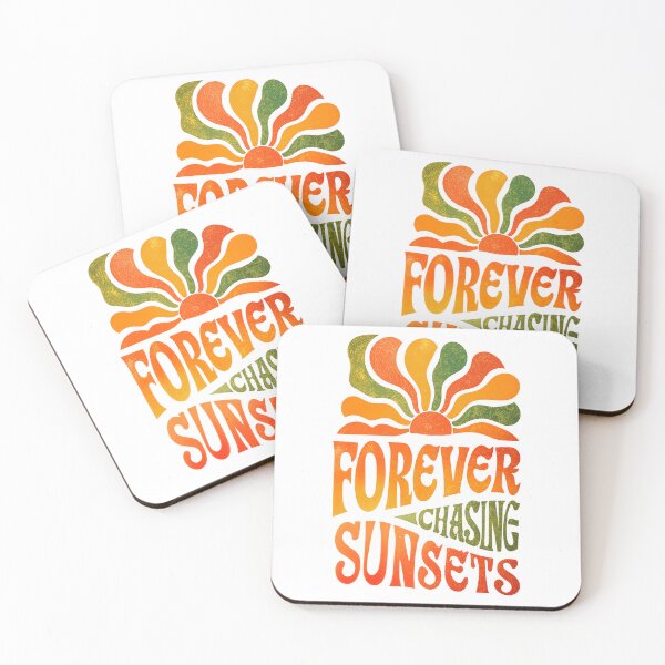 Item preview, Forever Chasing Sunsets – Retro Boho Aesthetic designed and sold by DXINERZ.