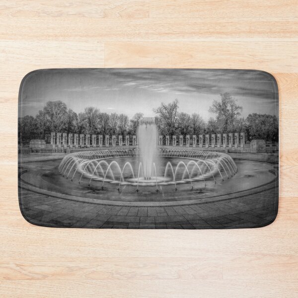 Item preview, World War II Memorial at Sunset 3 BW designed and sold by jrtwynam.
