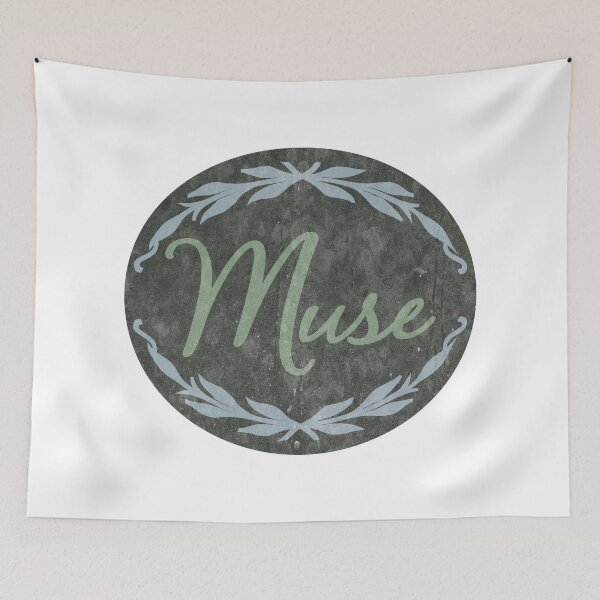 Item preview, Muse and Special Inspiration - Distressed - Black Background designed and sold by MoePark.