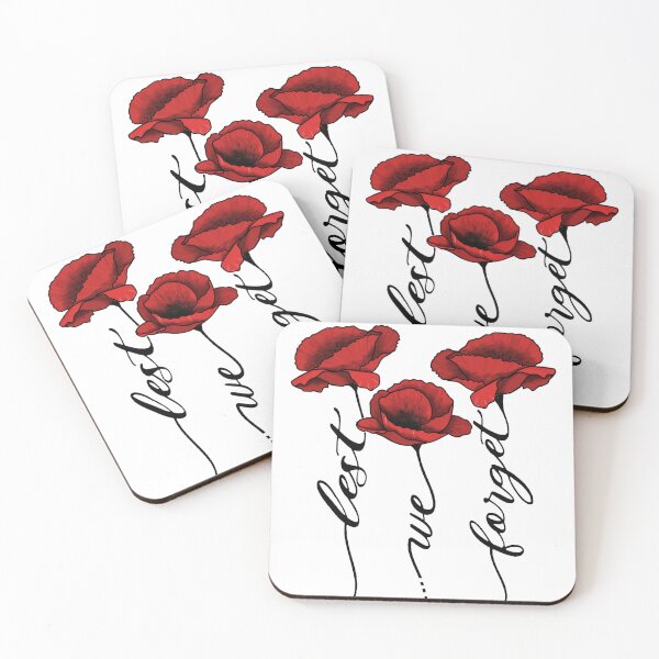 Item preview,  anzac day 2025 - Lest We Forget - Red Poppy Day Australian  Men Woman Kids designed and sold by Taylor  ART.