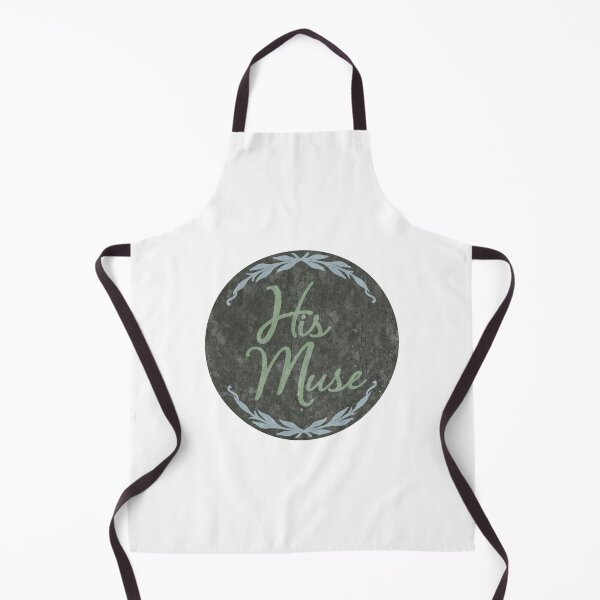 Item preview, His Muse and Special Inspiration - Distressed - Black Background designed and sold by MoePark.