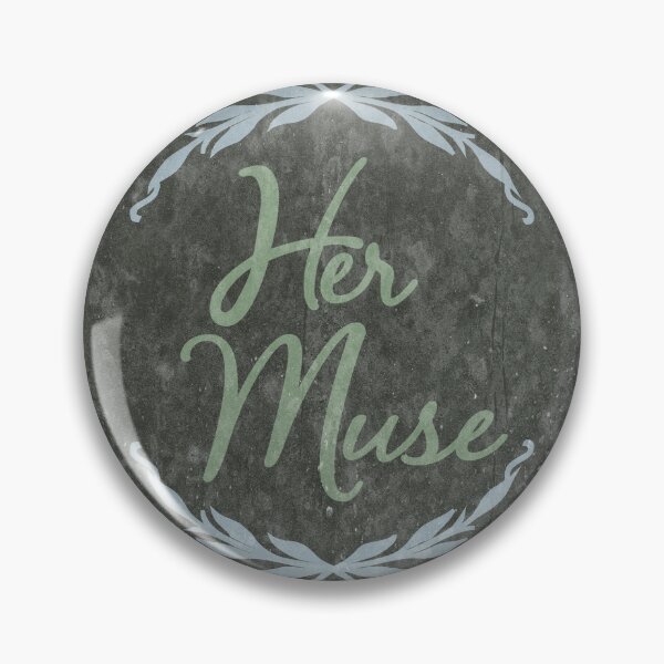 Item preview, Her Muse and Special Inspiration - Distressed - Black Background designed and sold by MoePark.