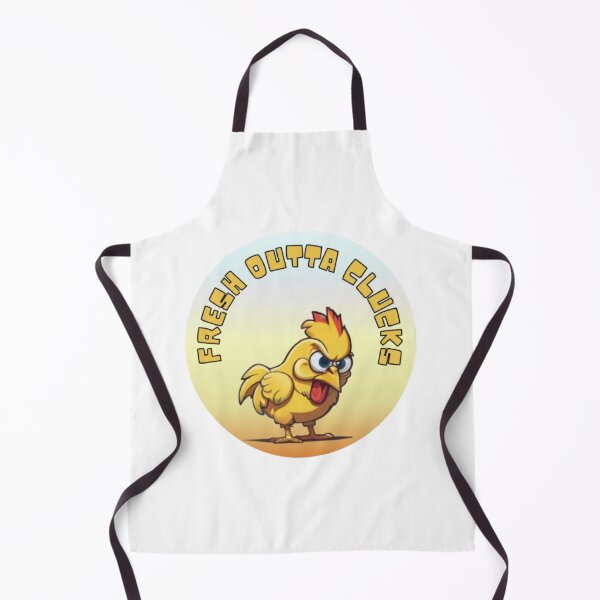 Item preview, Fresh Outta Clucks - Funny Chicken Pun designed and sold by LMoonDesigns.