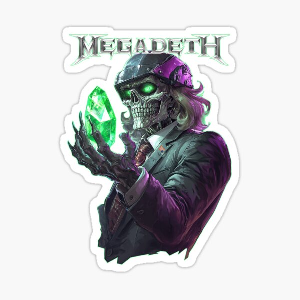 Item preview, Megadeth - Vic Rattlesnake Starring in Rust in Peace designed and sold by DUKFAT.