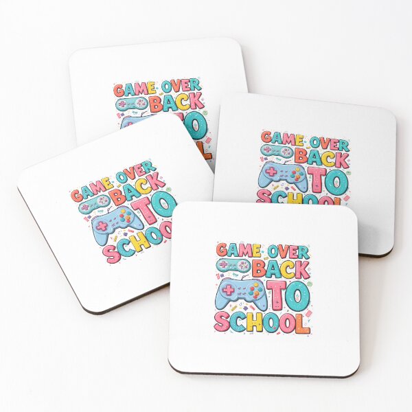 Item preview, Game Over Back to School  designed and sold by DXINERZ.