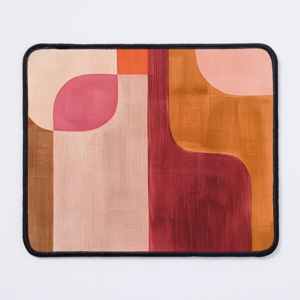 Item preview, Pink and Orange Abstract Art designed and sold by gypsy-galleria.