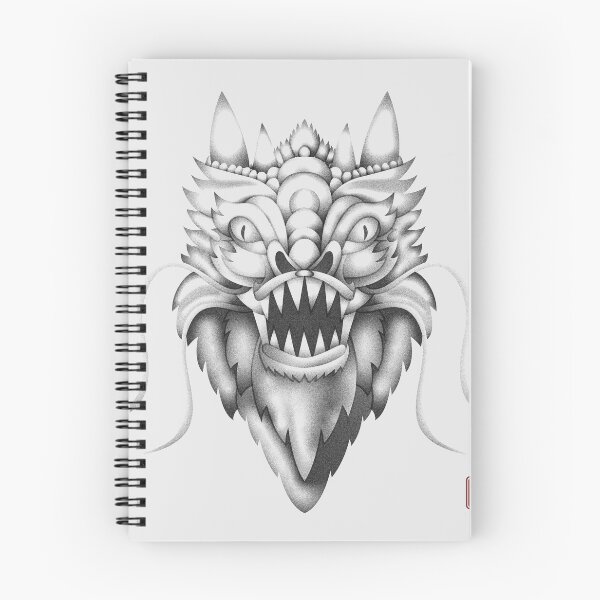 Item preview, Yaksha-inspired dragon - Fierce Protector designed and sold by soyabeanslang.