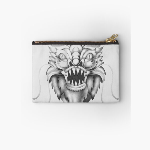 Item preview, Yaksha-inspired dragon - Fierce Protector designed and sold by soyabeanslang.