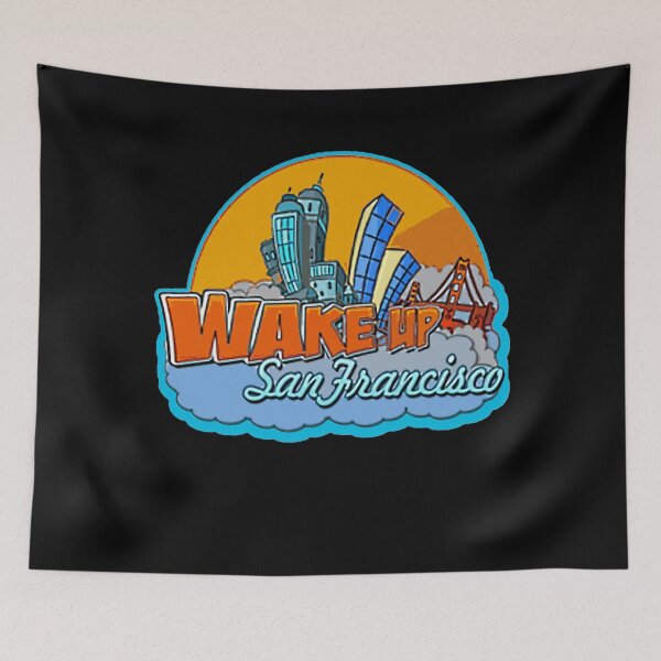 Item preview, Wake Up San Francisco Movie 1987 designed and sold by SavageSaurus.