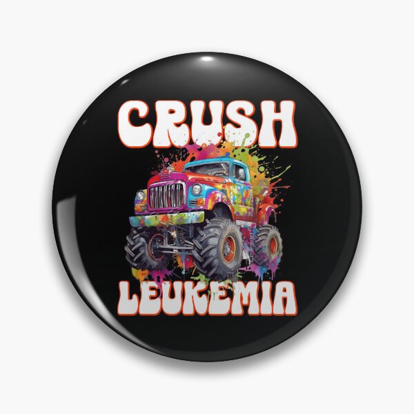Item preview, Crush Leukemia Awareness Cure Blood Cancer Fighter Kids T-shirt designed and sold by KGN  CREATIVITY.