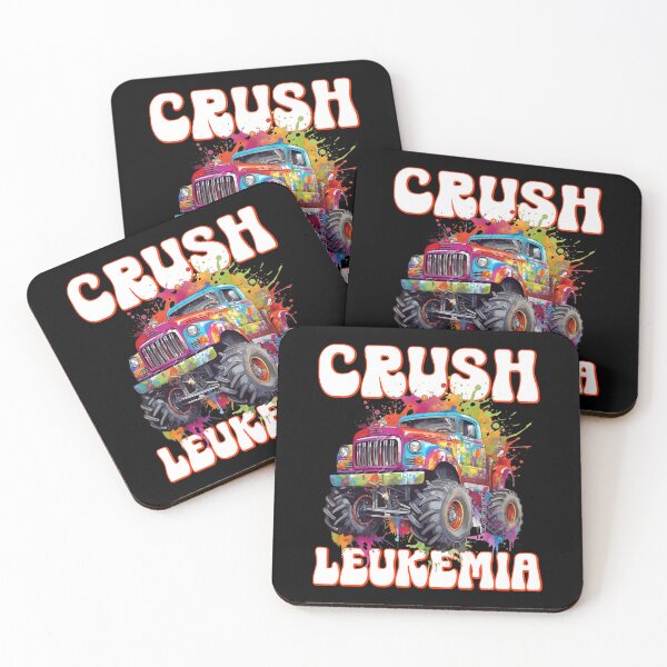 Item preview, Crush Leukemia Awareness Cure Blood Cancer Fighter Kids T-shirt designed and sold by KGN  CREATIVITY.