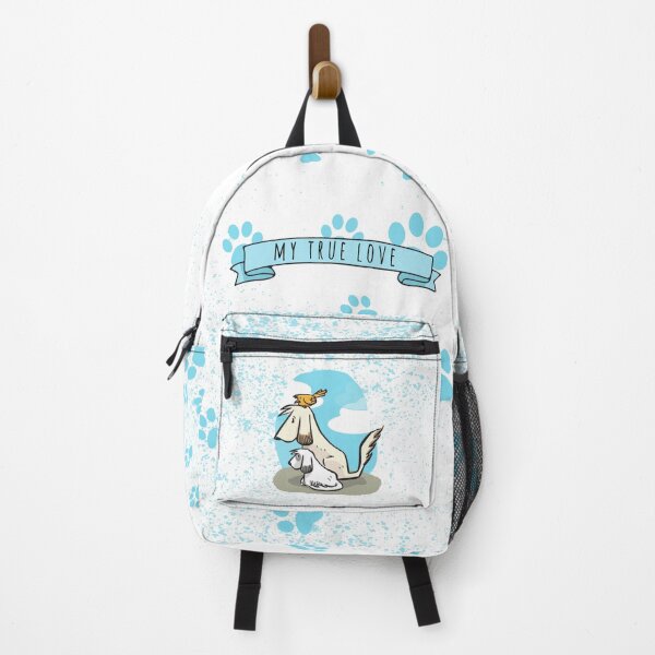 Item preview, My True Love, Two Puppies and a Little Bird. Pets. P11 designed and sold by ParissiFriends.