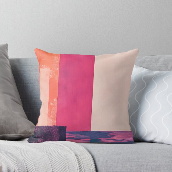 Item preview, Pink and Orange Abstract Art designed and sold by gypsy-galleria.