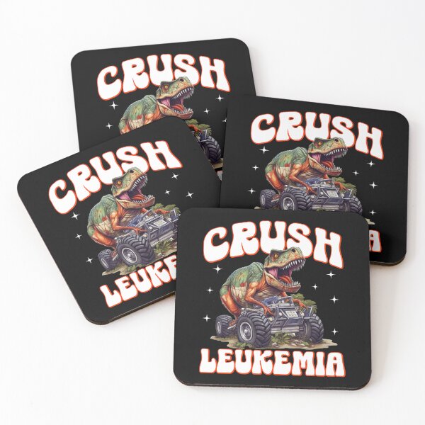 Item preview, Crush Leukemia Awareness Cure Blood Cancer Fighter Kids T-shirt designed and sold by KGN  CREATIVITY.