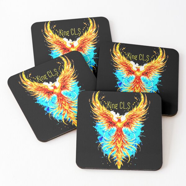 Item preview, King C.L.S Phoenix King | red Orange | Golden Yellow  | Turquoise Blue | Royal Blue  designed and sold by Kingcls.