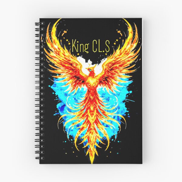 Item preview, King C.L.S Phoenix King | red Orange | Golden Yellow  | Turquoise Blue | Royal Blue  designed and sold by Kingcls.