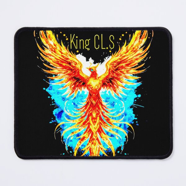 Item preview, King C.L.S Phoenix King | red Orange | Golden Yellow  | Turquoise Blue | Royal Blue  designed and sold by Kingcls.