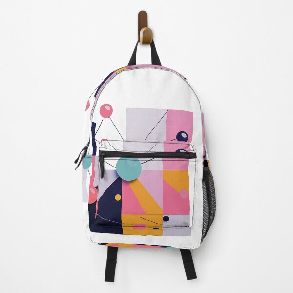 Item preview, colorful bright abstraction of geometric shapes designed and sold by ChernivtsiSkoda.