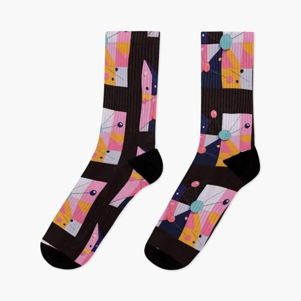 Item preview, colorful bright abstraction of geometric shapes designed and sold by ChernivtsiSkoda.