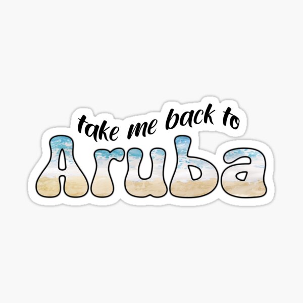 Item preview, Take Me Back To Aruba designed and sold by SuzyCruzyDesigns.