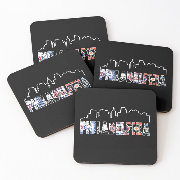 Aperçu de l'œuvre Horizon sportif de Philadelphie créée et vendue par ChattyKathieGifts.