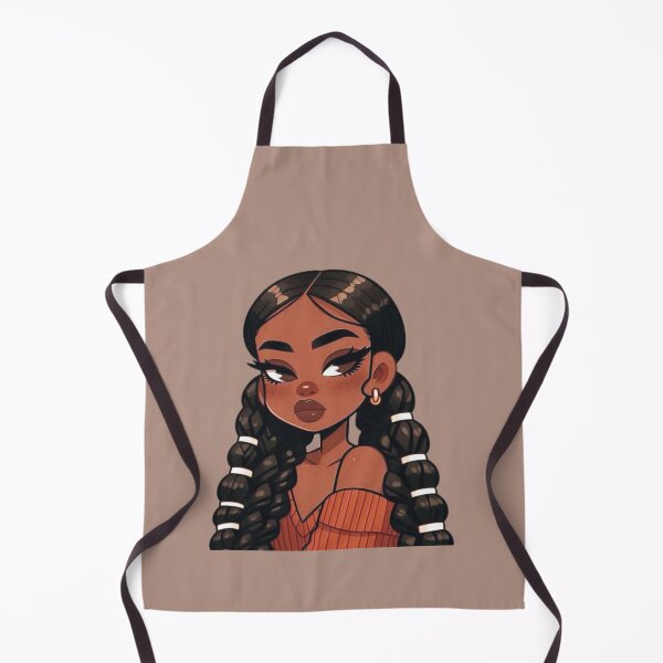 Item preview, Girl With Braids designed and sold by Myra365Art.
