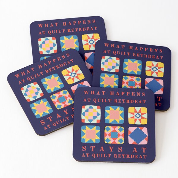 Item preview, What Happens at Quilt Retreat Stays at Quilt Retreat - Quilting Lover Gifts - Funny Quilting designed and sold by Wiss2Arts.
