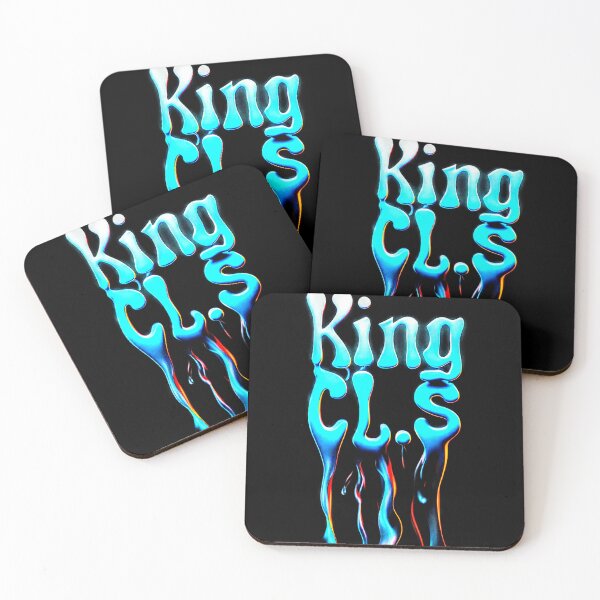 Item preview, King C.L.S Ghost King's Letter | Ghostly Blue | Grey | White | Red Orange | Yellow  designed and sold by Kingcls.