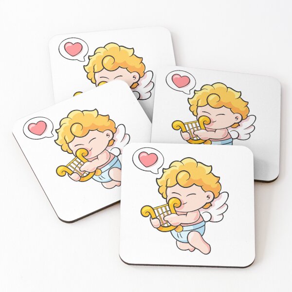 Item preview, Melodic Cupid – Harp of Love designed and sold by yogiskencing.