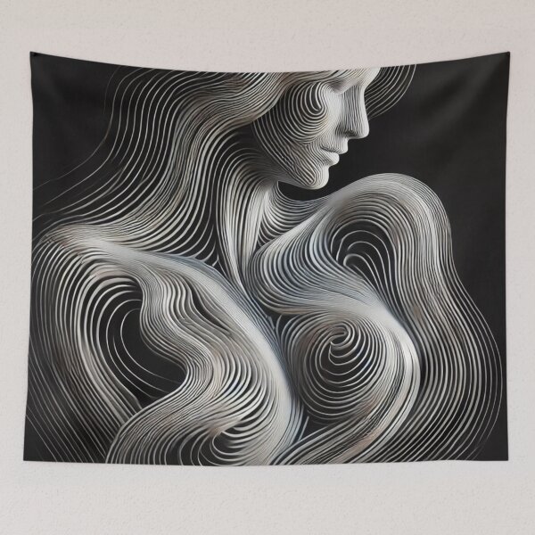 Item preview, Ethereal Contours of Grace designed and sold by Wiredart.