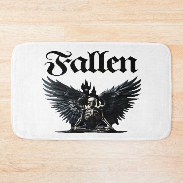 Item preview, Fallen Angel - Skeleton With Black Wings designed and sold by Dakson Design - Fantasy Art.