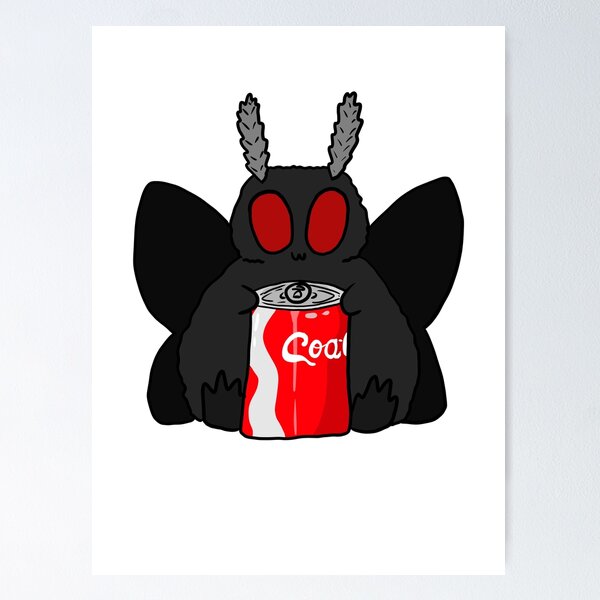 Item preview, Mothman and coke  designed and sold by Batsspace.