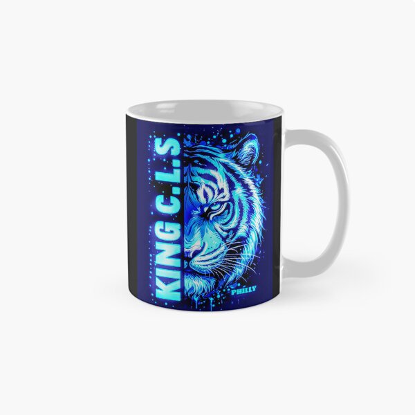 Item preview, King C.L.S Tiger Lord's Peek | Deep Blue | Royal Blue | Turquoise Blue | Aqua Blue | White  designed and sold by Kingcls.