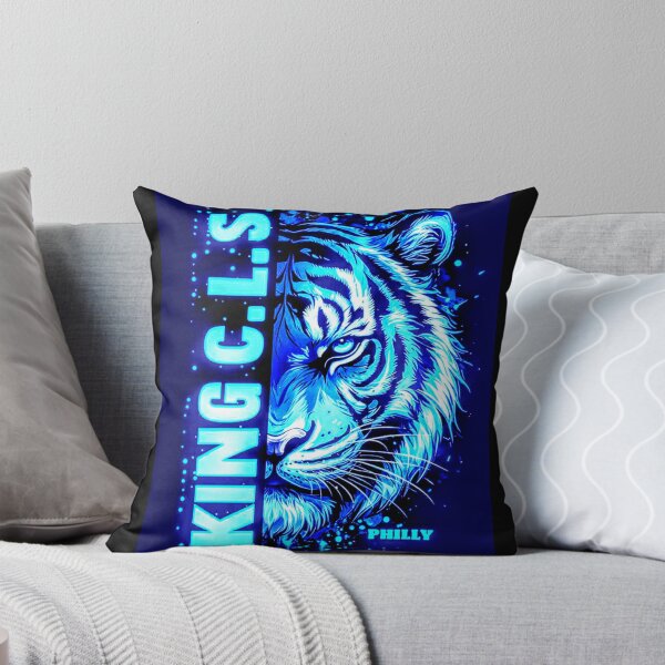 Item preview, King C.L.S Tiger Lord's Peek | Deep Blue | Royal Blue | Turquoise Blue | Aqua Blue | White  designed and sold by Kingcls.