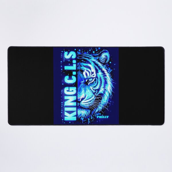 Item preview, King C.L.S Tiger Lord's Peek | Deep Blue | Royal Blue | Turquoise Blue | Aqua Blue | White  designed and sold by Kingcls.