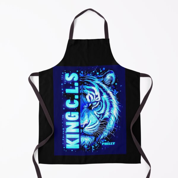 Item preview, King C.L.S Tiger Lord's Peek | Deep Blue | Royal Blue | Turquoise Blue | Aqua Blue | White  designed and sold by Kingcls.