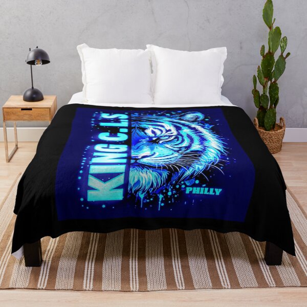 Item preview, King C.L.S Tiger Lord's Peek | Deep Blue | Royal Blue | Turquoise Blue | Aqua Blue | White designed and sold by Kingcls.
