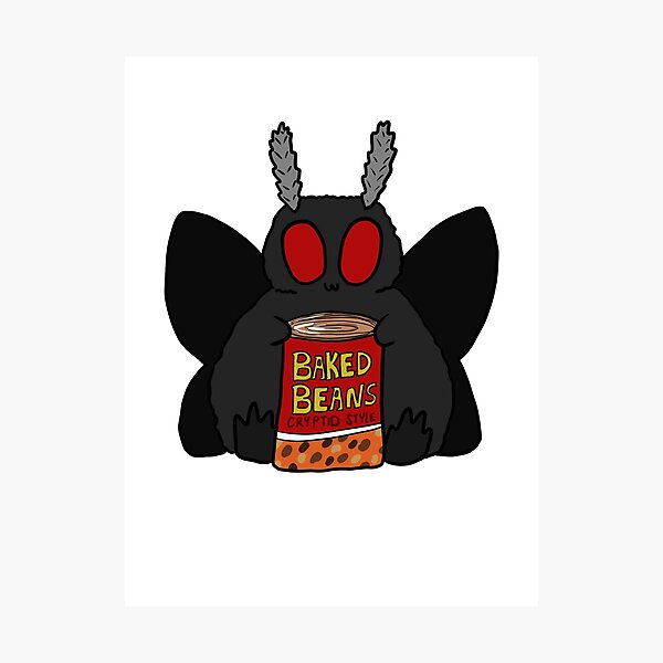 Item preview, Mothman and Beans! designed and sold by Batsspace.