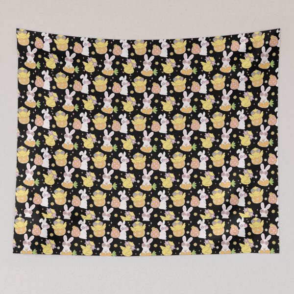 Item preview, Chick and Bunny Easter Eggs Easter Pattern  designed and sold by FestivityFinds.
