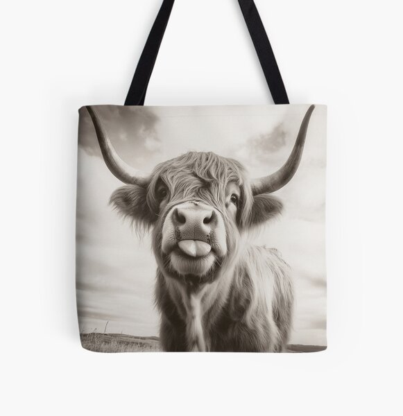 Item preview, Cheeky Highland Cow  designed and sold by wildtribe.