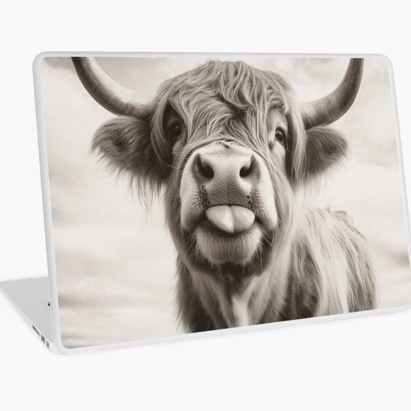 Item preview, Cheeky Highland Cow  designed and sold by wildtribe.