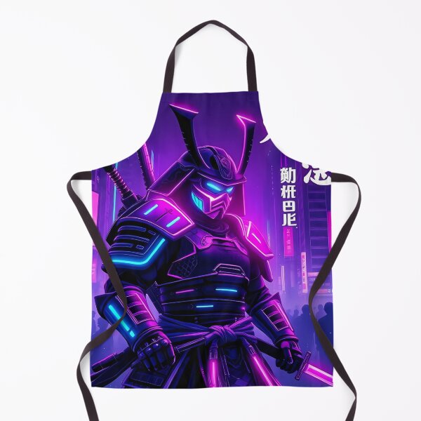 Item preview, Neon Bushido: Cyberpunk Samurai designed and sold by Muted Marvels.