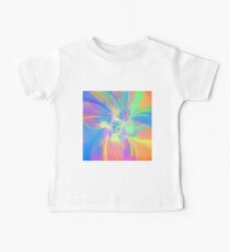 Abstract color mix Baby Tee