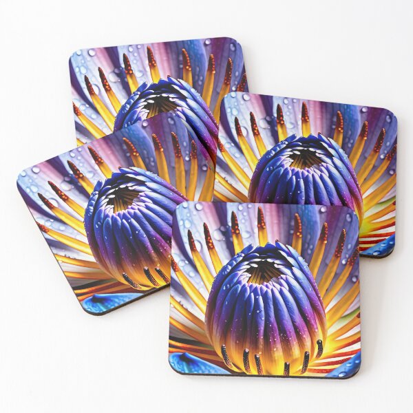 Item preview, Water Lily Gradient Hues - Explore Nature's Beauty in Art | Flora & Fauna Mastery designed and sold by therealbooty.