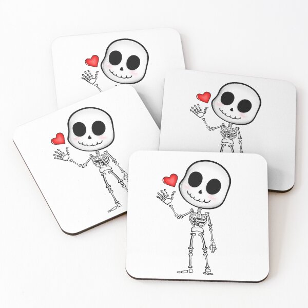Item preview, Preppy funny skeleton love designed and sold by Green-z.