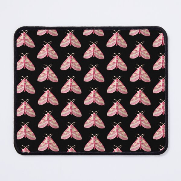 Item preview, Rosy Maple Moth | Moth | Wild Paths | North America | Rosey | Soft Pink | Yellow | Colorful | designed and sold by WildPaths.