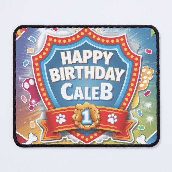 Item preview, Caleb’s 1st Birthday designed and sold by whatifsticks.