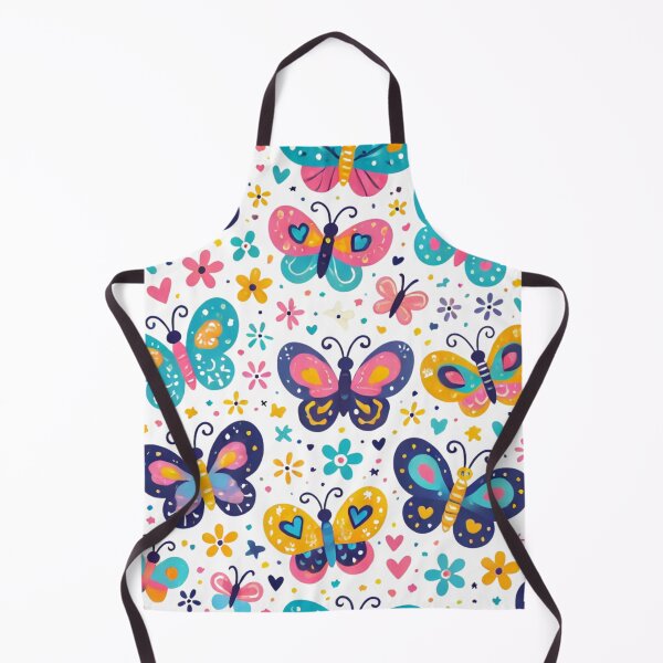 Item preview, Colorful Butterfly Wonderland – Cute Seamless Pattern designed and sold by Bowbubble.